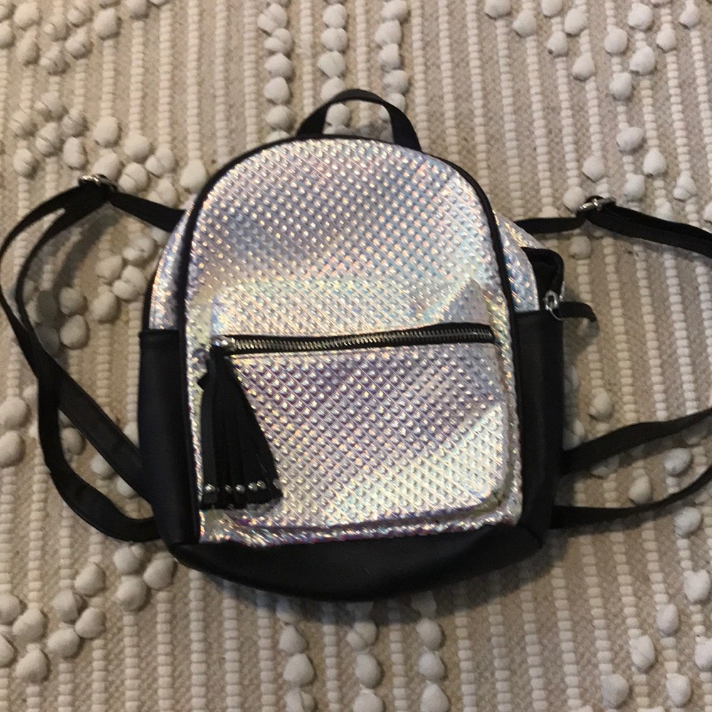 really cute shiny mini bag clean